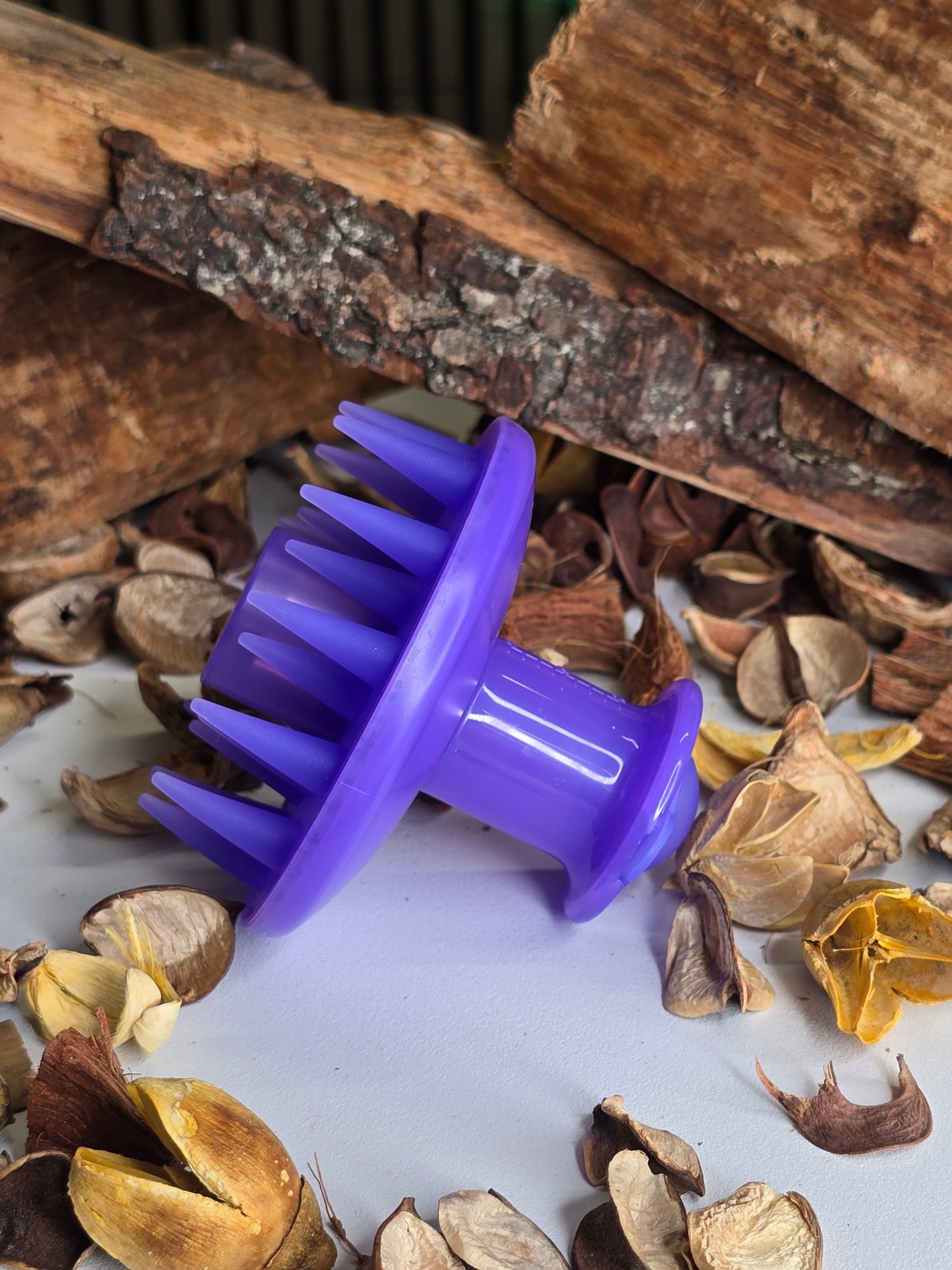Scalp Massager Treatment Hair Oil Applicator and Shampoo Brush Head